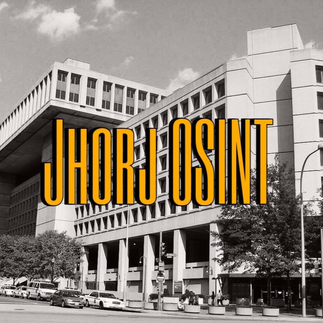 Jhorj OSINT